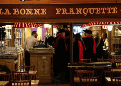 La Bonne Franquette, lieu de réunion entre les membres de la République de Montmartre