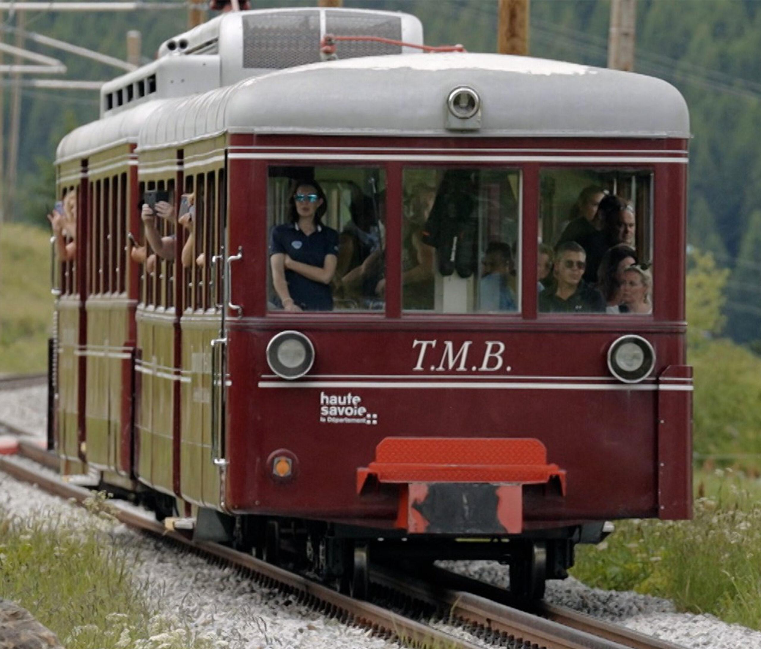 Le tramway du Mont-Blanc